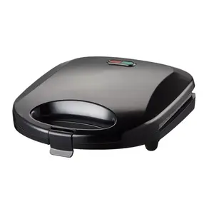 Waffle iron ESPERANZA EKT008 — 1000 W, black, non-stick rectangular plates, 2 waffles