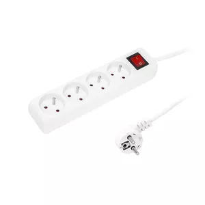 BLOW PR-470WSP power extension 4.8 m 4 AC outlet(s) Indoor White