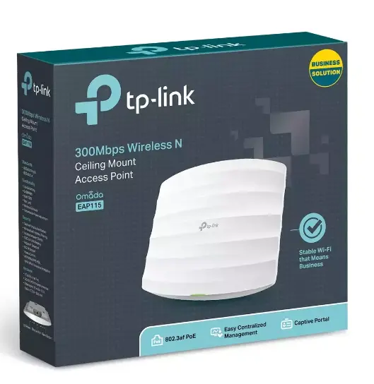 Точка доступа TP-Link Omada EAP115 300Mbps Photo 9