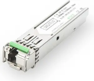 Digitus DN-81004 mini GBIC SFP Module 1.25 Gbps LC connector 20km transmission distance Singlemode MSA Compliant
