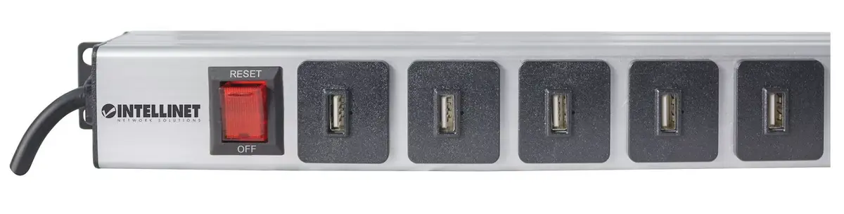 Устройство распределения питания Intellinet вертикальное 16-портовое USB-A Photo 4