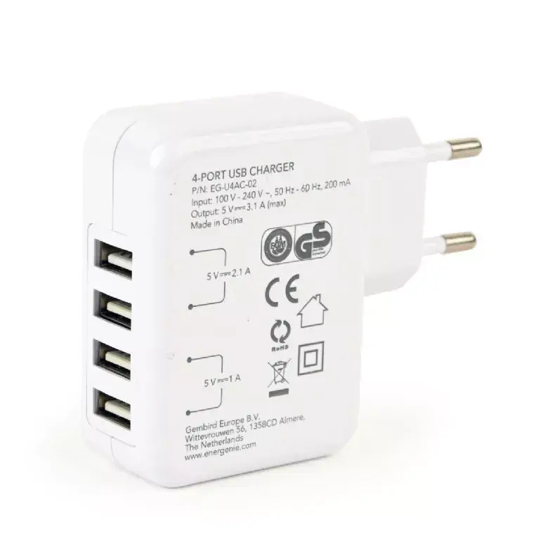 Зарядное устройство ENERGENIE EG-U4AC-02 Photo 2