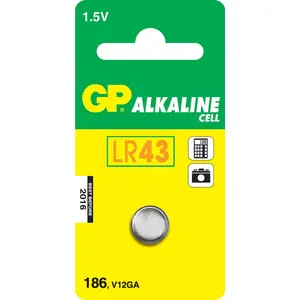 Single-use battery GP Batteries Alkaline Cell 186