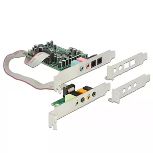 DeLOCK 89640 audio karte Iekšējs 7.1 kanāli PCI-E