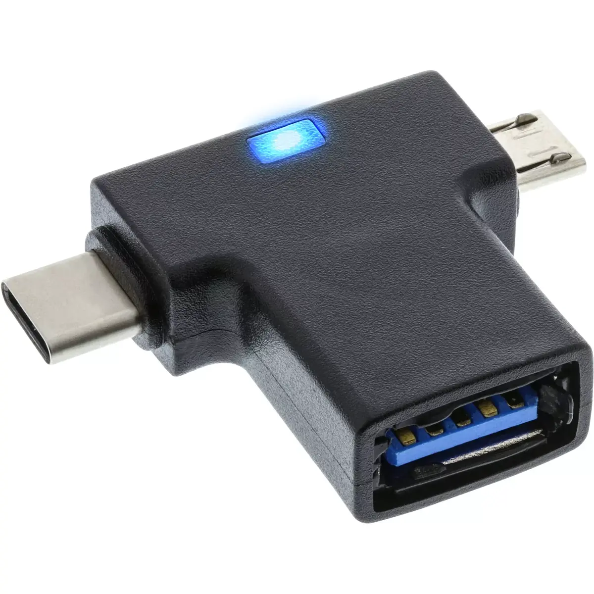 OTG T-Adapter InLine 35804 Photo 2