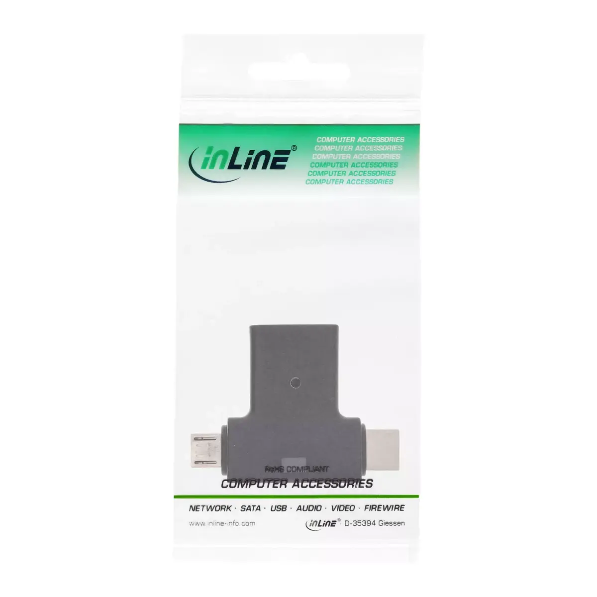 OTG T-Adapter InLine 35804 Photo 3