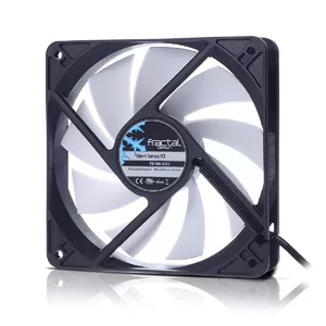 Fractal Design Silent Series R3 40mm Datora korpusam Ventilators 4 cm Melns, Balts