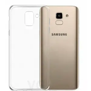 Прозрачный силиконовый чехол Evelatus для Samsung Galaxy J6 Plus — 1.5 мм TPU