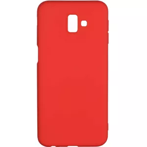 Силиконовый чехол Evelatus для Samsung J6 Plus, красный