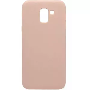 Silikona maciņš Evelatus priekš Samsung J6 Plus — Pink Sand