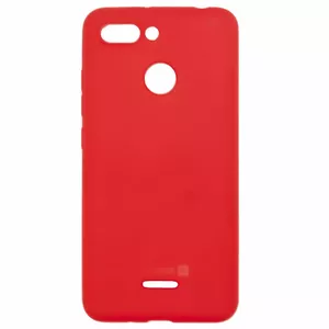 Silikona maciņš Evelatus priekš Xiaomi Redmi 6, soft-touch TPU, sarkans