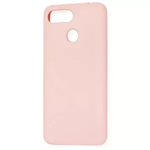 Aizsargvāciņš Evelatus priekš Xiaomi Redmi 6 — Soft Touch TPU, Pink Sand