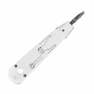 Punch down tool NETRACK 102-03 with blockade for insulation-displacement terminations