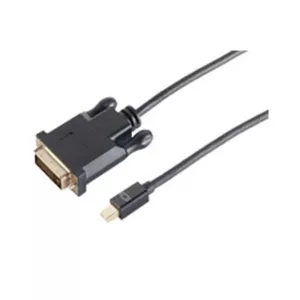 shiverpeaks BS10-55025 video kabeļu aksesuārs 1 m Mini DisplayPort DVI-D Melns