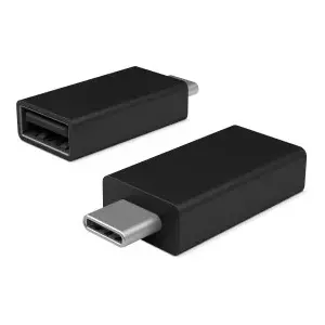 Microsoft Surface JTZ-00002 kabeļu spraudņu pāreja USB Type-C USB 3.0 Melns