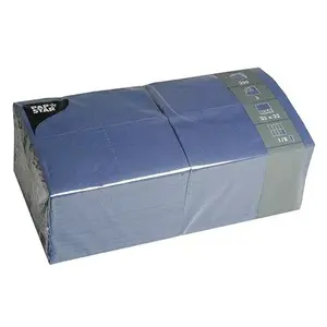Салфетки бумажные Papstar 84576 Синие Тканевые 250 шт