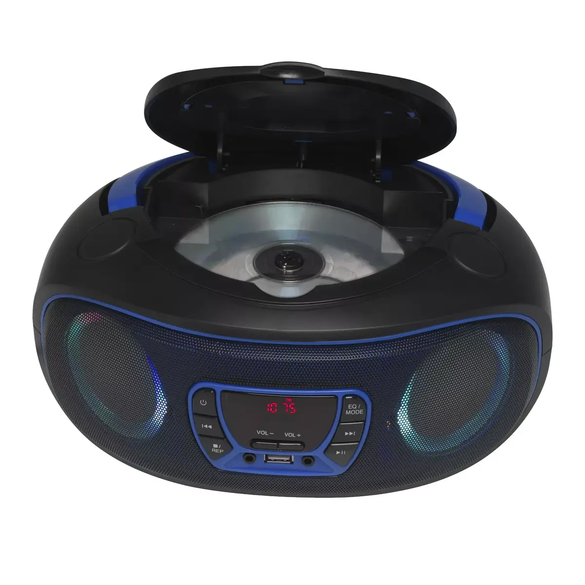 Портативный CD плеер Denver TCL-212BT BLUE Photo 3