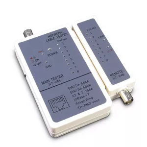 Network Cable Tester Inter-Tech 88887209 Grey