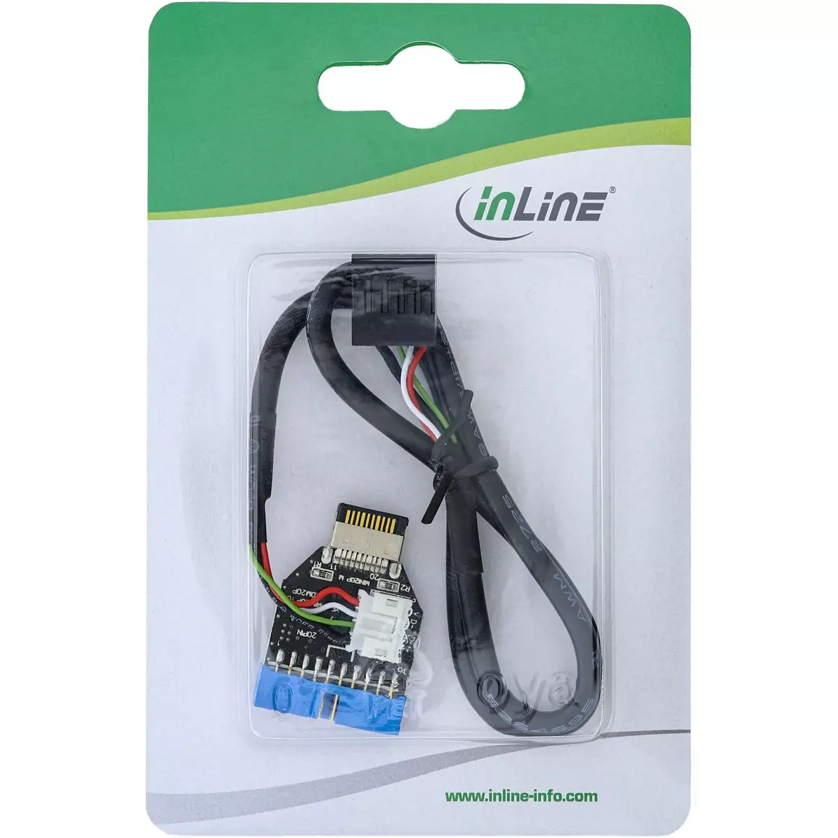 Iekšējais USB 3.1 / 3.0 adapteris InLine 33446A Photo 2