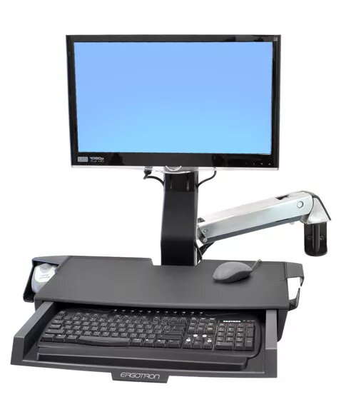 Ergotron StyleView Sit-Stand Combo Arm ar