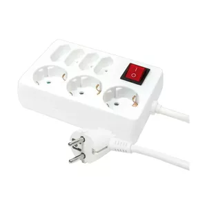 Удлинитель LogiLink LPS210 5 м 7 розеток Белый