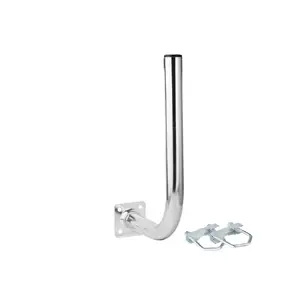Extralink Balcony handle L250x400 with u-bolts M8 steel galvanized