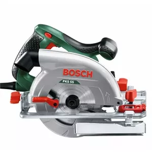 Дисковая пила Bosch PKS 55 1200 Вт с диском 160 мм