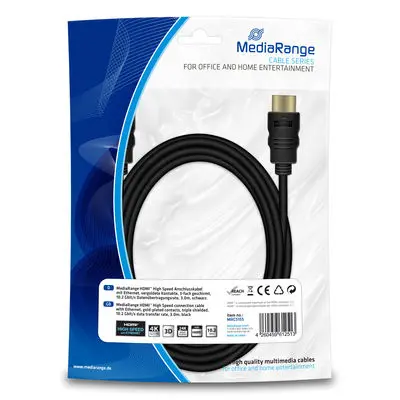 MediaRange MRCS155 HDMI Kabelis vīrietis pret