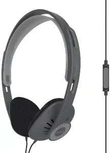 Наушники Koss KPH30i — проводные, окружного типа (circumaural), с оголовьем, 15–25000 Гц, кабель 1.2 м, серые