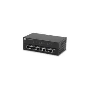 KTI Networks 8 x 10/100/1000 Mbps pieslēgvietu Gigabit komutators KGS-SOHO 8 SWITCH (KGS-SOHO-8)