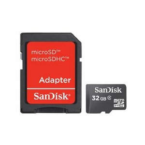 SanDisk SDSDQM-032G-B35A memory card 32 GB MicroSDHC Class 4