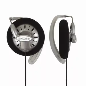 On-ear headphones Koss KSC75 — wired, ear-hook, supraaural, 15–25000 Hz, 1.2 m cable, black/silver