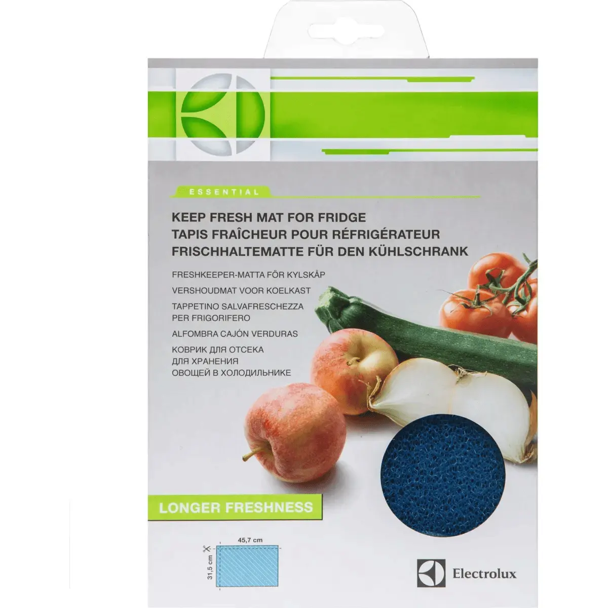 Electrolux E3RSMA02 Pretpelējuma paklājiņš ledusskapim zils