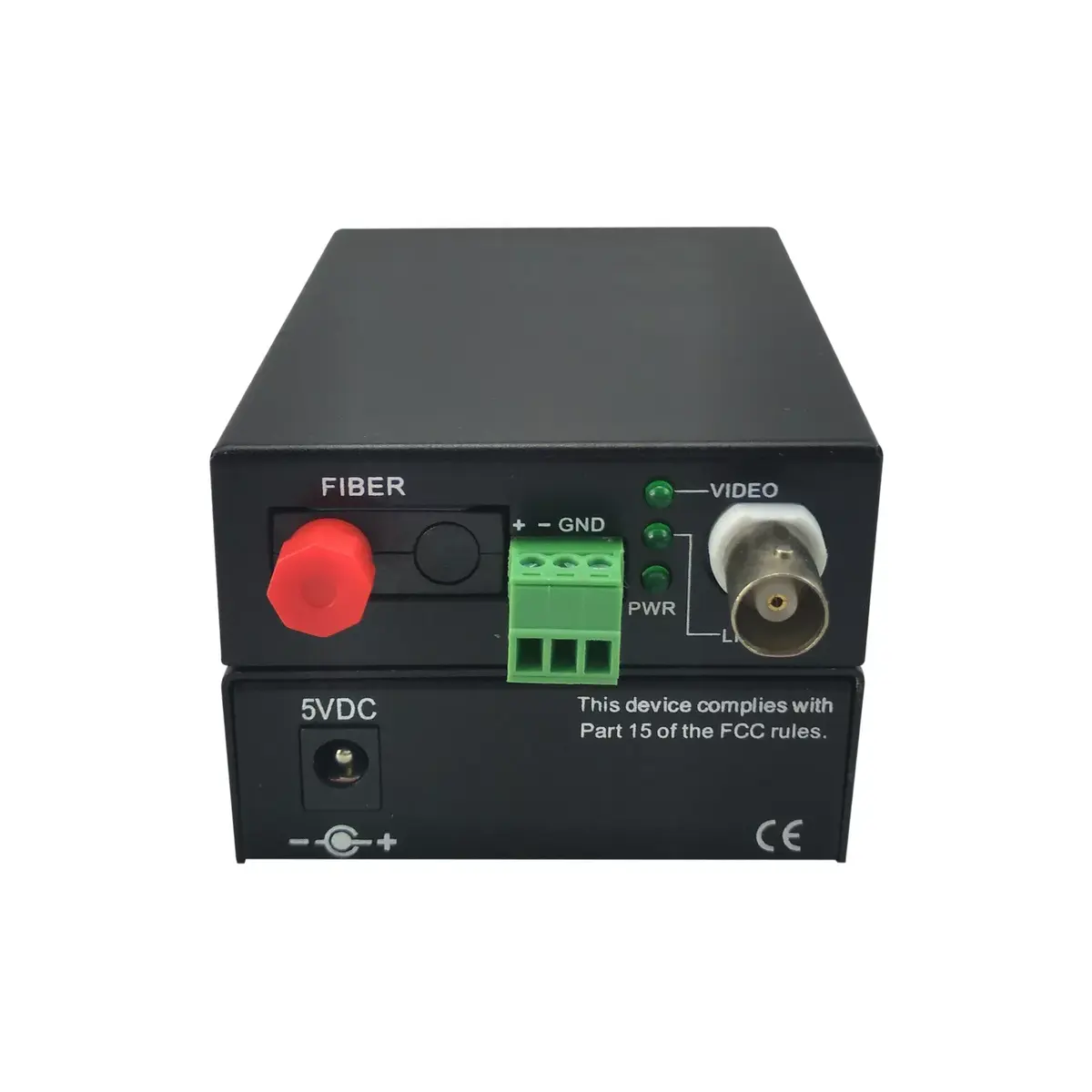 AV transmitter LevelOne 1-Channel BNC over Fiber Optic Extender Kit Photo 4