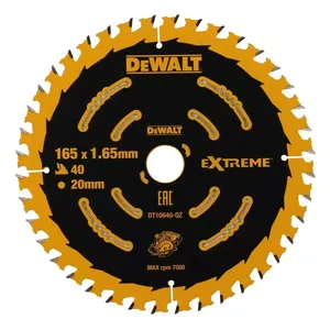 DeWALT DT10640-QZ griezējdisks disku zāģiem 16,5 cm 1 pcs