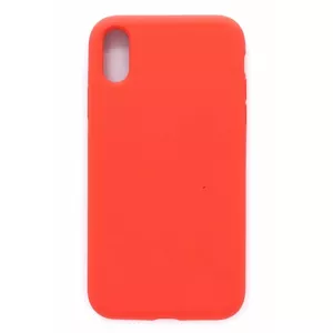 Силиконовый чехол Evelatus для iPhone Xs Max — Soft Touch, красный