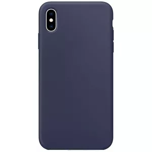 Силиконовый чехол Evelatus для iPhone Xs Max — Soft Touch Midnight Blue