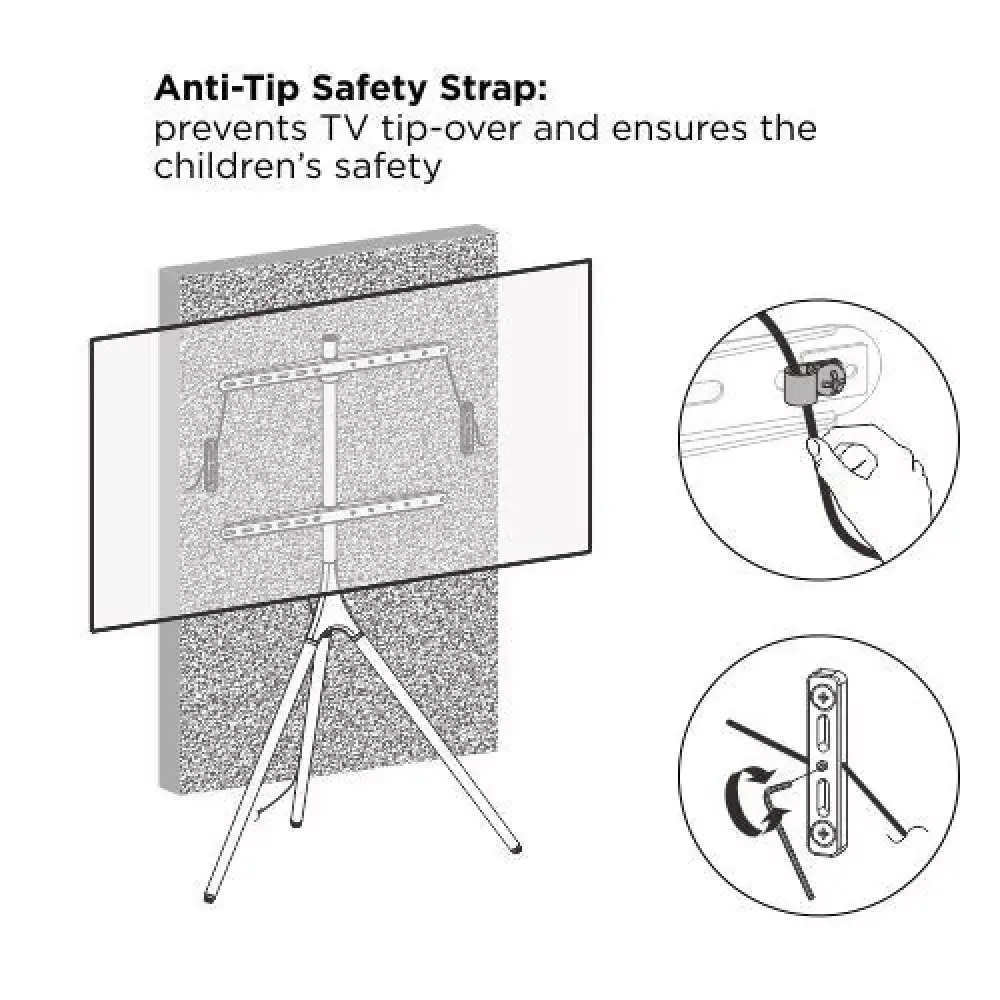 Grīdas TV stiprinājums TECHLY ICA-TR18SAM 45"–65" Photo 11