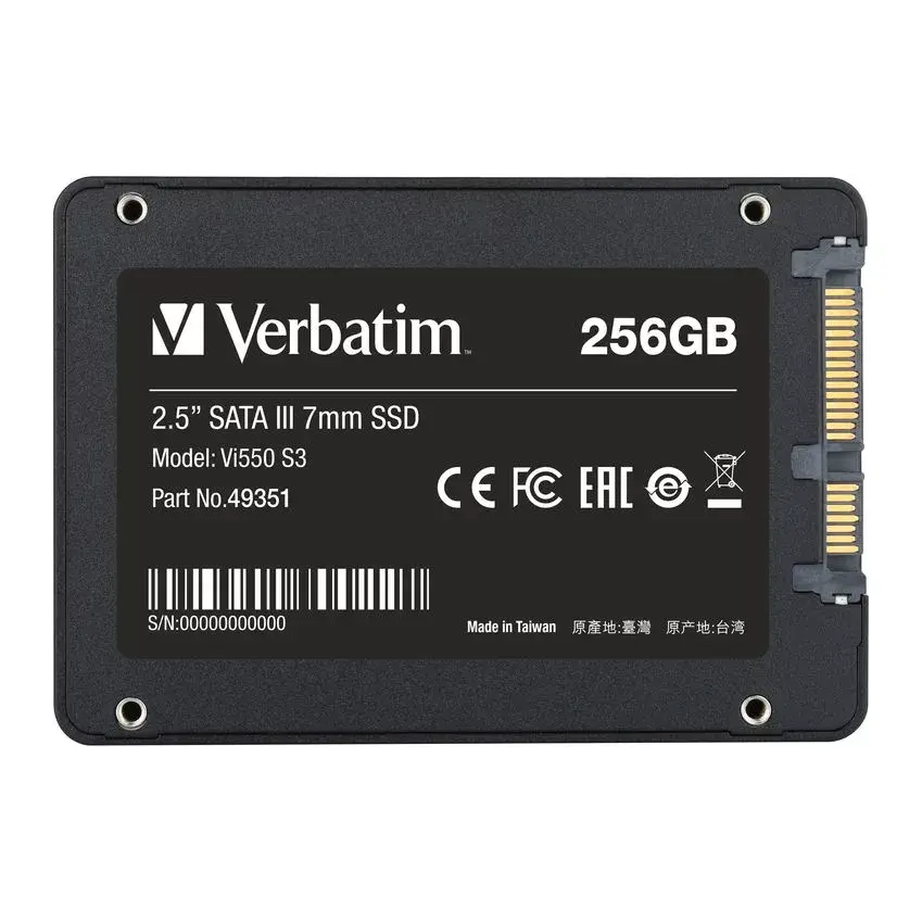 SSD Verbatim 256GB Vi550 S3 Photo 4