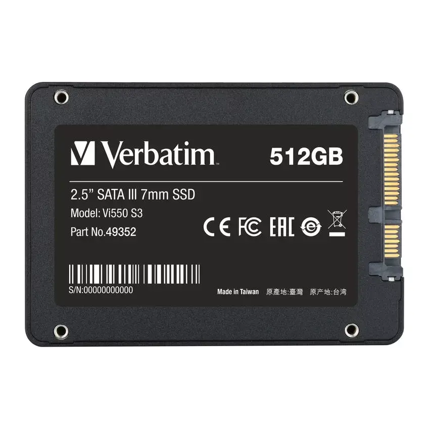 SSD disks Verbatim 512GB Vi550 S3 Photo 3