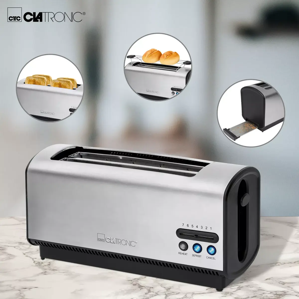 Toasteris Clatronic TA 3687 Photo 3