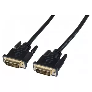 DVI cable Hypertec 127523-HY 5 m DVI-A DVI-D Black
