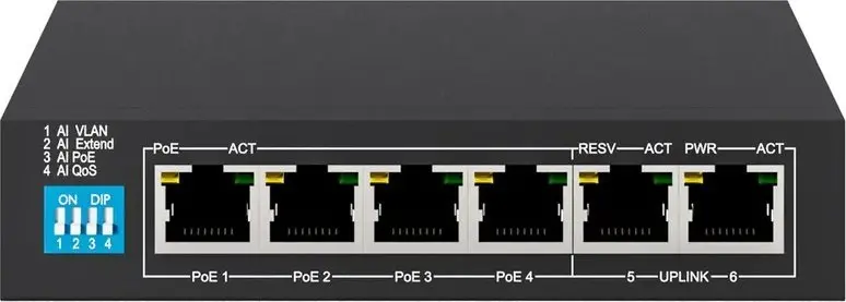 Extralink KRIOS Gigabit PoE komutators Photo 4