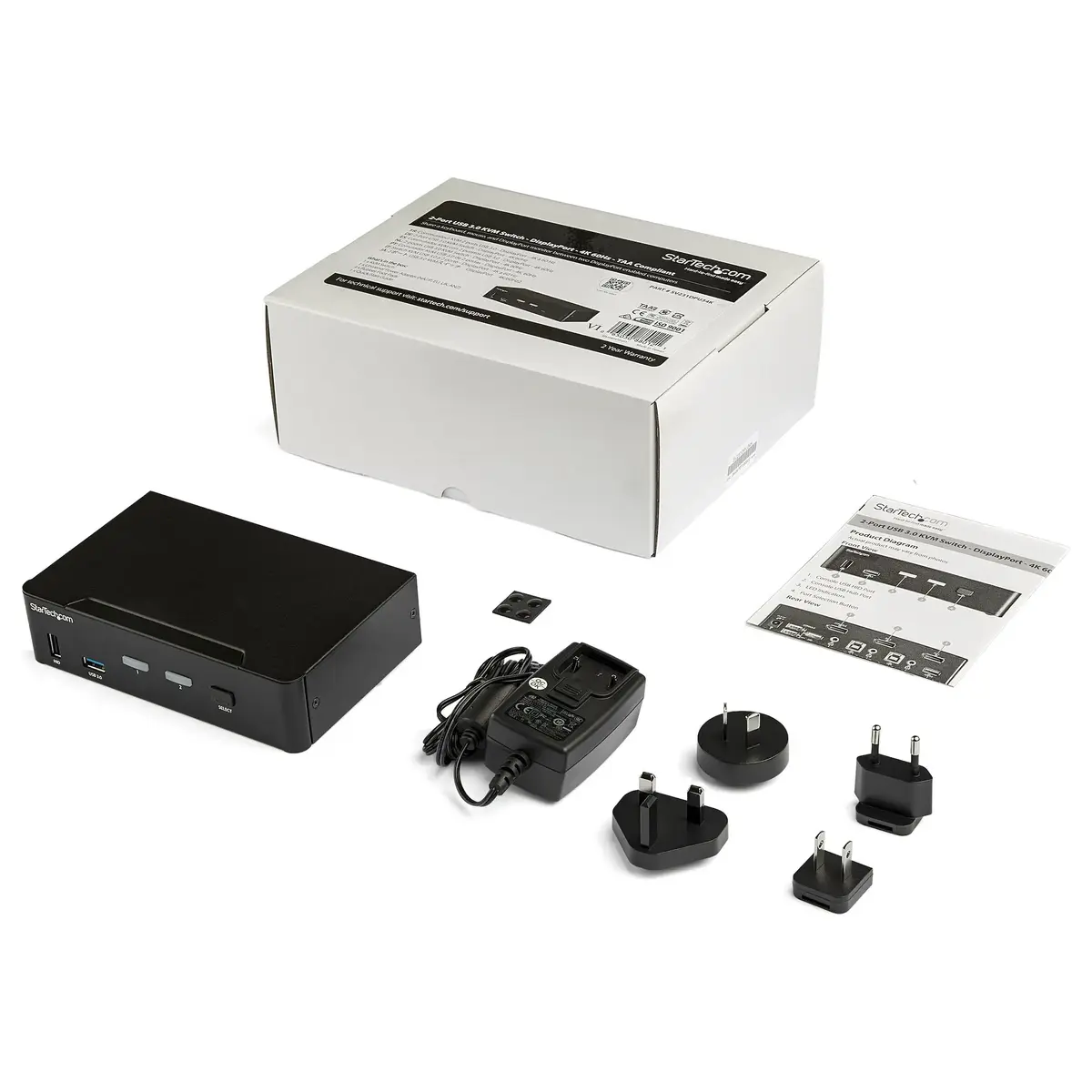StarTech SV231DPU34K DisplayPort KVM slēdzis 4K Photo 6