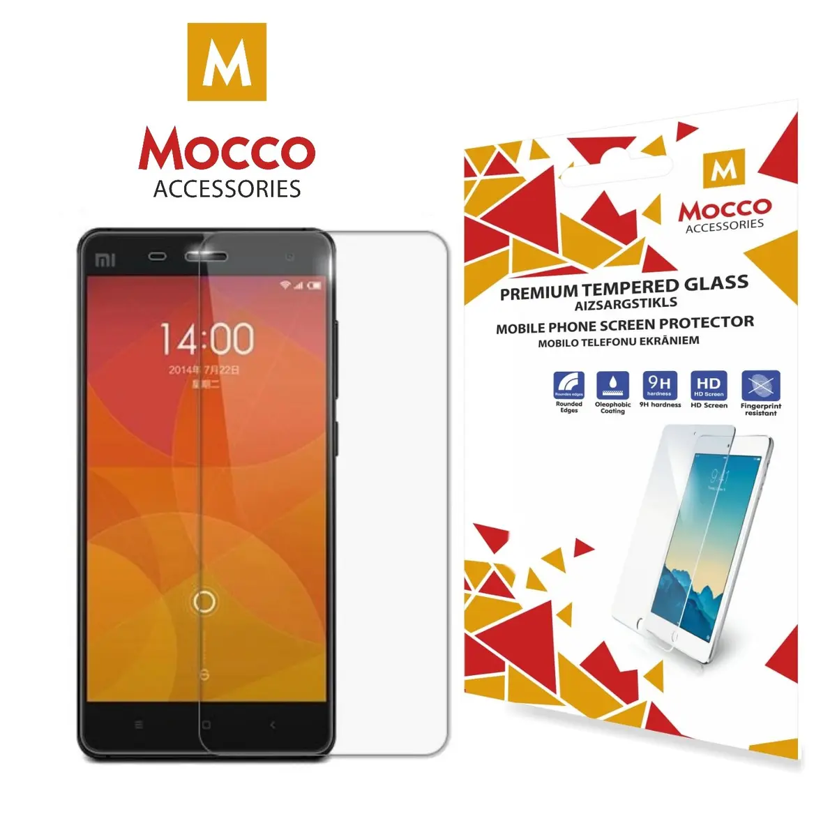 Aizsargstikls Mocco priekš Nokia 1 (2018)