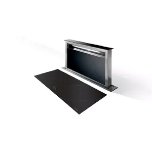 Built-in kitchen hood FABER Fabula Evo+BK A90, 700 m³/h, black, touch control