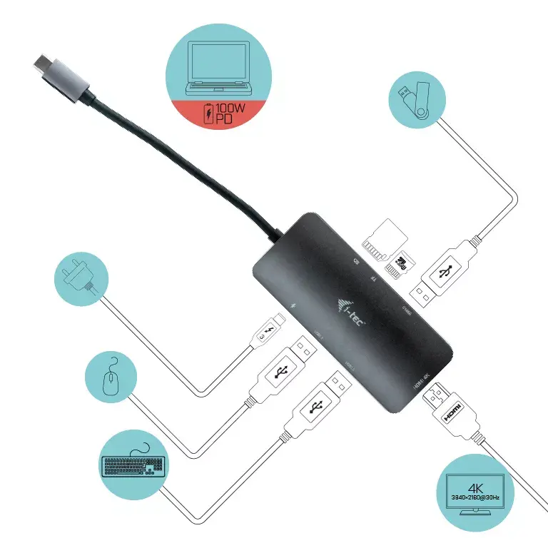 Док-станция 4K HDMI + Power Delivery 100 W Photo 4