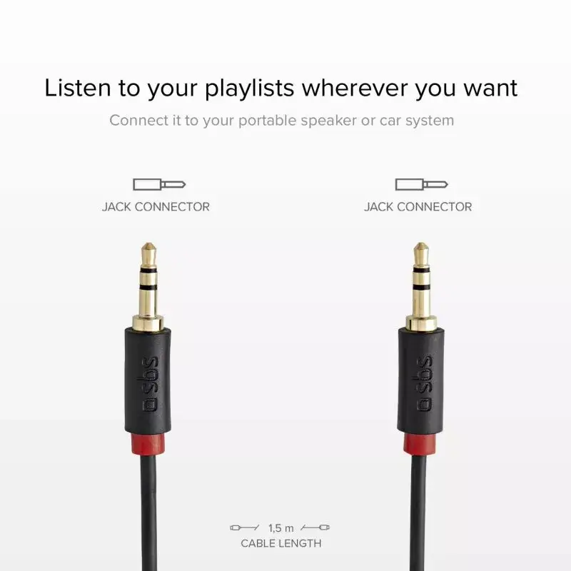 Audio stereo cable SBS TECABLE35KR Photo 2