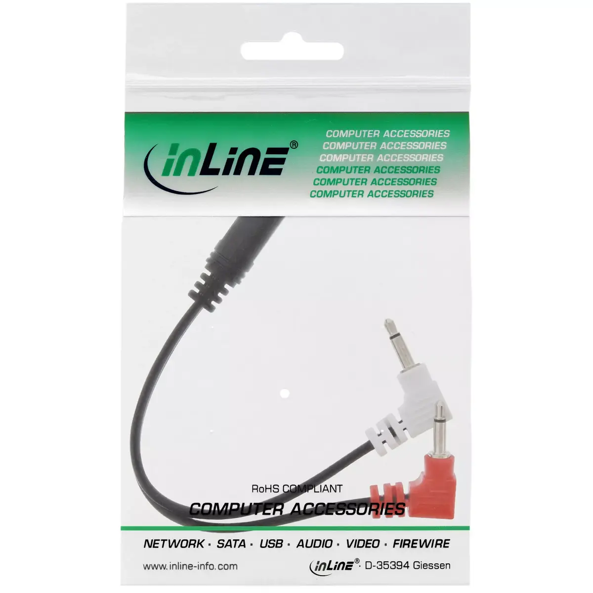 Аудио адаптер кабель InLine 99313I Photo 2