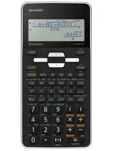 Scientific Pocket Calculator Sharp EL-W531TH — Pocket display, battery-powered, black/grey